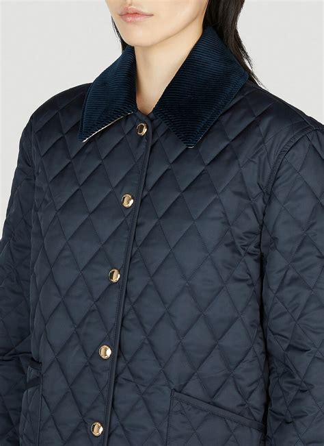 burberry dranefeld short quilted jacket|Burberry cashmere jacket.